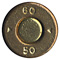 7.62 x 39 mm Ball  Soviet Union ► 60 ◄ 50 head view.