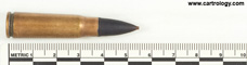 7.62 x 39 mm Dummy  China 61 64 profile view.