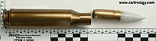 14.5 x 114mm Ballistic Standard  Romania 311 88 profile view.