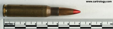7.62mm NATO Tracer  Denmark ⊕ AMA 62 profile view.