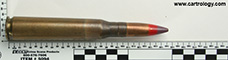 12.7 x 108mm API-T  Egypt ٢٧ ٧١ ج ع م profile view.