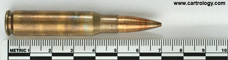 7.62mm NATO Ball (Overhead Fire) XM178 United States ⊕ FA 62 profile view.