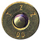 .50 BMG Ball M33 Israel T Z Z 00 head view.