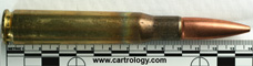 .50 BMG Ball M33 United States L C 0 8 profile view.